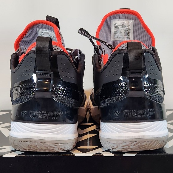 Size 10.5 - Jordan Westbrook One Take Black Cement in Original Box - Picture 4 of 16